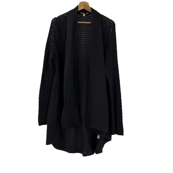 Eileen Fisher Open Knit Open Cardigan Sz L - Picture 1 of 7